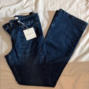 Lovervet Women's Classic Mid Rise Boot Cut Jeans